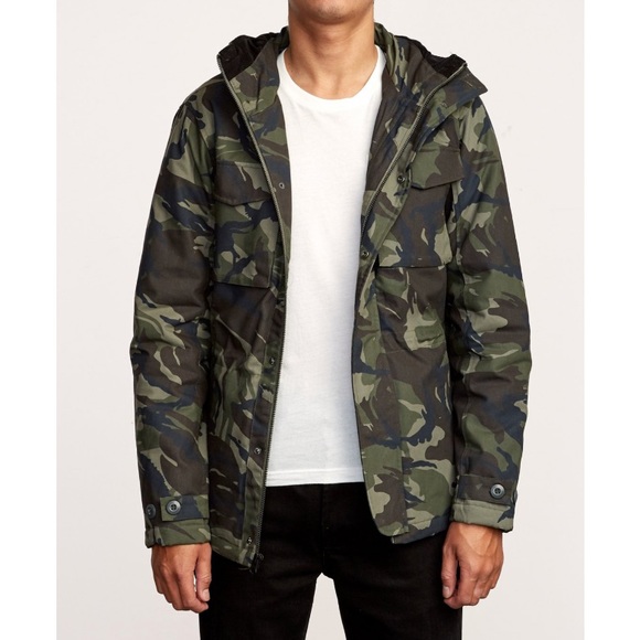 🔥🔥RVCA - EMBROIDERED FIELD CANVAS COAT🔥🔥 - Picture 6 of 10